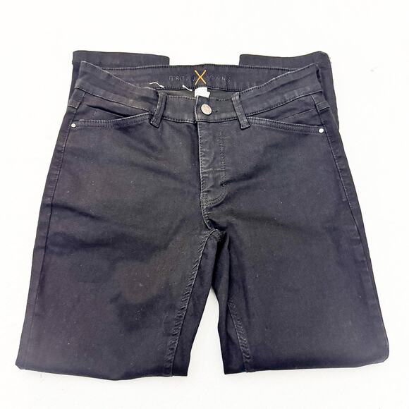 MAC Jeans Dream Chic D999 Black Zipper Ankle Denim Jeans Style 5471 Size 27 - Picture 4 of 10